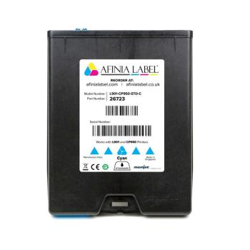 10er Set Tintenkartuschen Cyan Afinia L901